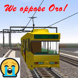 We oppose Oro!