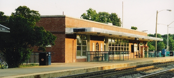 The Quantico station, exterior view