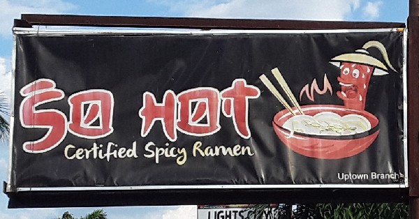 Certified spicy ramen