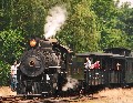 East Broad Top train at Orbisonia