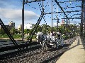 Horse and Carriage on Walnut St. bridge