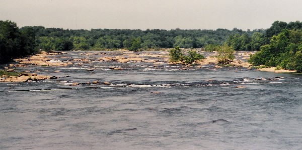 James River from Belle Isle, Richmond, Virginia