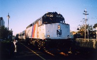 NJ Transit F40, Bradley Beach, New Jersey, 2003