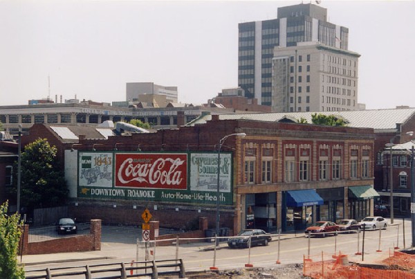 Coke sign, Roanoke, Virginia