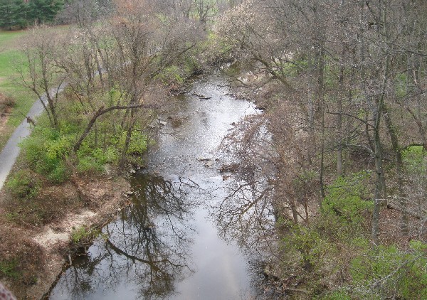 Rock Creek seen from the trail