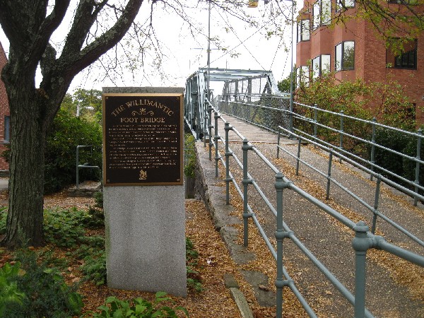 The Willimantic Footbridge