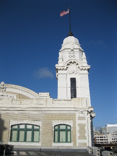 Replica tower, Worcester Union Station