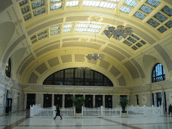Worcester Union Station concourse